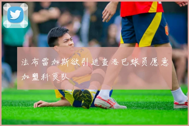 法布雷加斯欲引进查洛巴球员愿意加盟科莫队